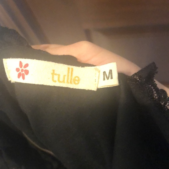 Black floral dress - Picture 5 of 5